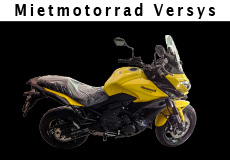 Mietmotorrad Versys